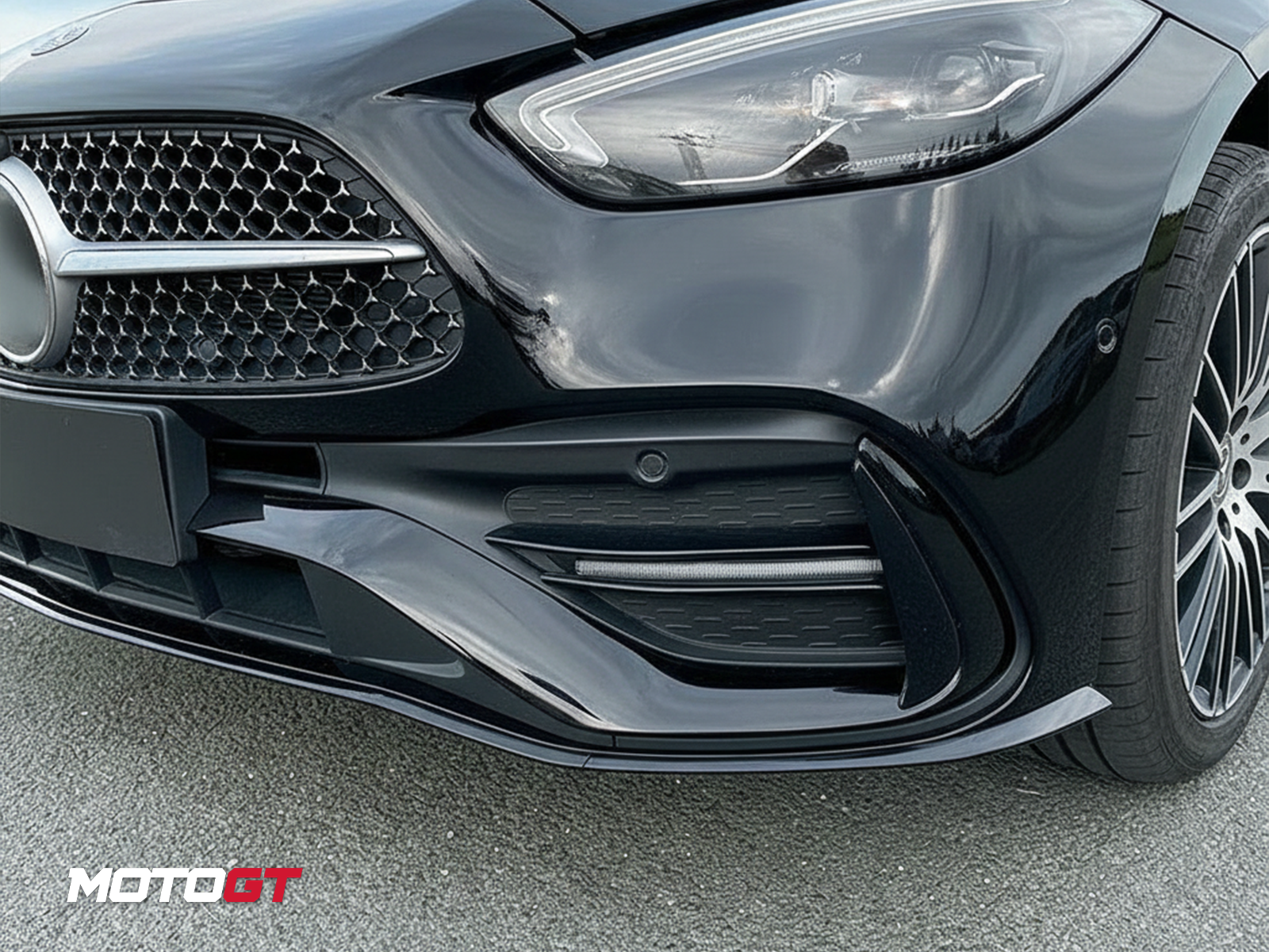 فاصل المصد الأمامي الأسود للفئة C — 4